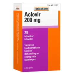 ACLOVIR 200 mg tabletti