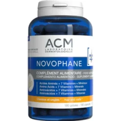 ACM Novophane hiusravinne + kynnet kapseli 180 kpl