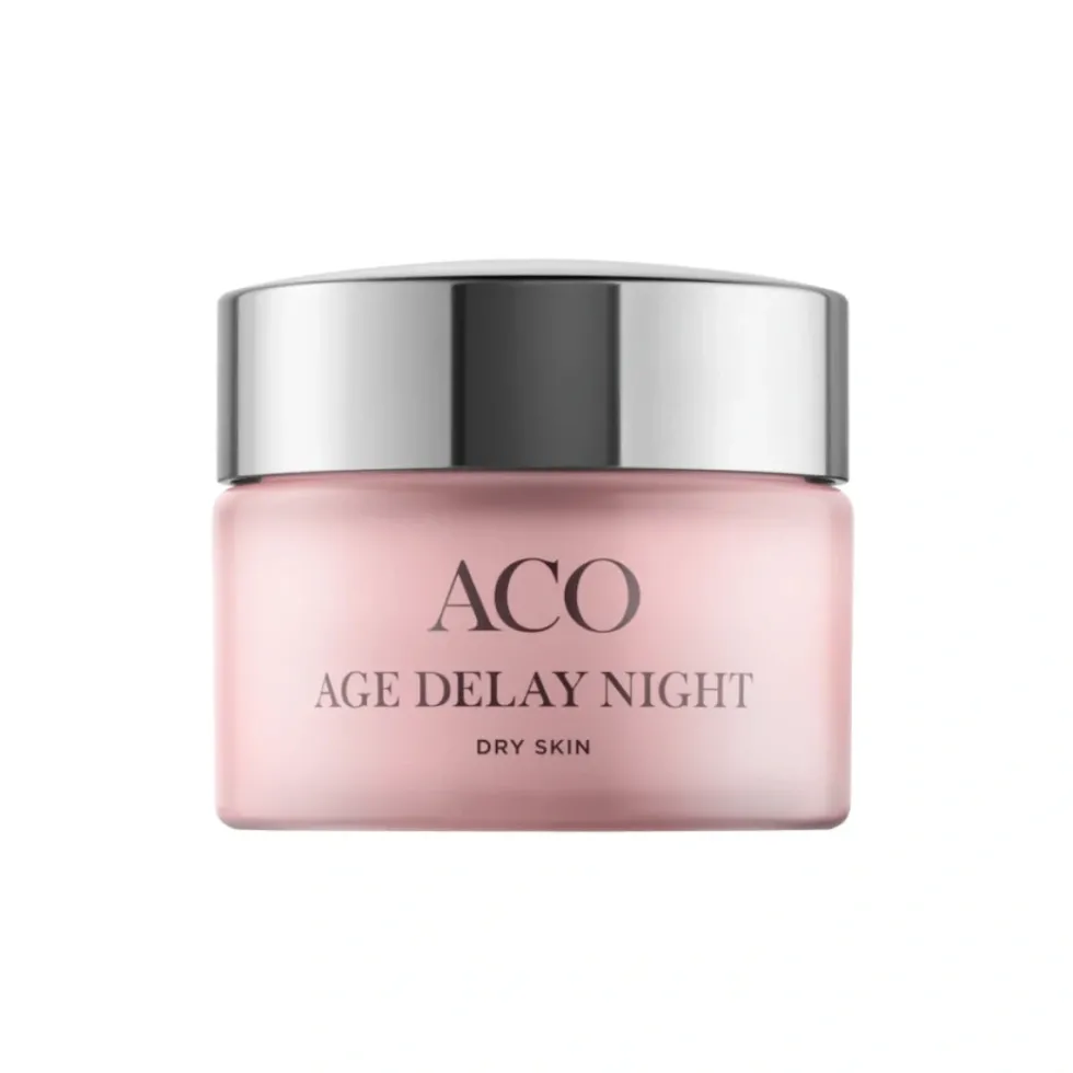 ACO Age Delay Night Cream Dry Skin yövoide 50 ml