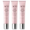 ACO Face Age Delay Eye Cream hajusteeton 3x15 ml