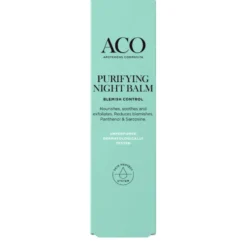 ACO Face Purifying Night Balm hajusteeton 50 ml