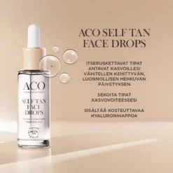 ACO Self Tan Mousse & Drops tuotesetti