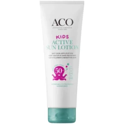 ACO Sun Kids Active Sun Lotion SPF 50+ aurinkovoide lapsille 250 ml