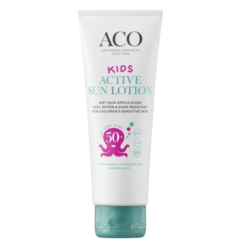 ACO Sun Kids Active Sun Lotion SPF50+ 125 ml