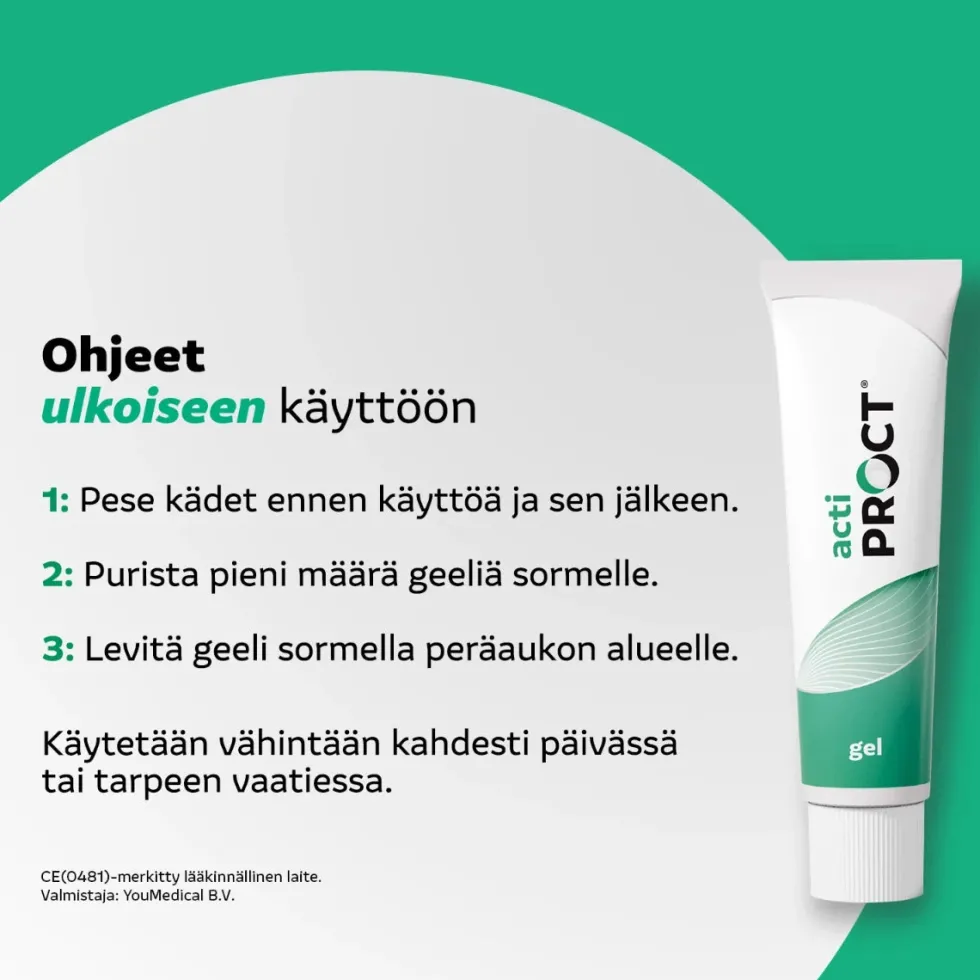 ActiProct Geeli + asetin 30 g