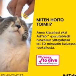 ADTAB 12 mg Vet purutabletti kissoille 0,5-2 kg 3 kpl