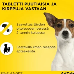 ADTAB 900 mg Vet purutabletti koirille yli 22-45 kg 3 kpl