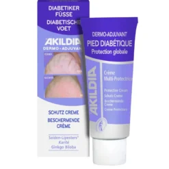 AKILEINE Akildia Barrier Cream jalkavoide diabeetikolle 75 ml