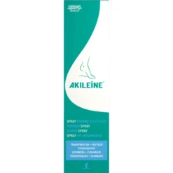 AKILEINE Powder Spray kuivatussuihke jaloille 150 ml