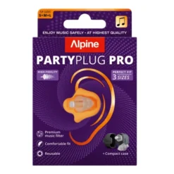 Alpine Partyplug Pro korvatulpat S/M/L 3 paria