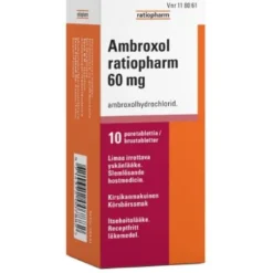 AMBROXOL RATIOPHARM 60 mg poretabl