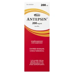 ANTEPSIN 200 mg/ml oraalisuspensio 200 ml