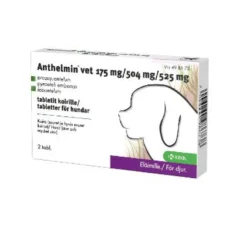 ANTHELMIN VET 175 mg/504 mg/525 mg tablettia (suuret ja hyvin suuret koirat)