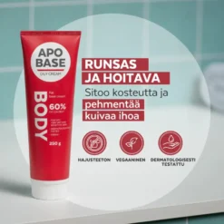 APOBASE Oily Cream 60% perusvoide pumppupullo 435 g