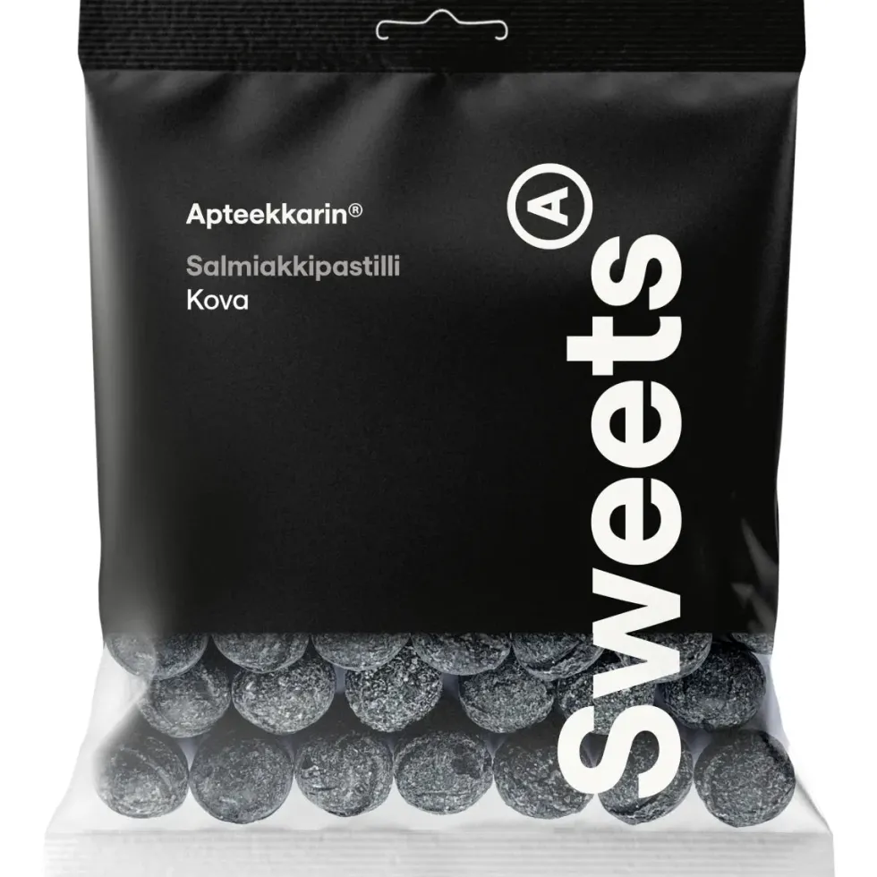 APTEEKKARIN kova salmiakkipastilli 60 g