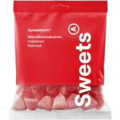 Apteekkarin pehmeä mansikkamakeinen 60 g