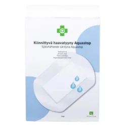 APTEEKKI Kiinnittyvä haavatyyny Aquastop, koko L 5 kpl