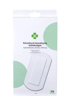 APTEEKKI Kiinnittyvä haavatyyny 10 cm x 20 cm, XL