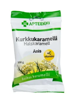 APTEEKKI Kurkkukaramelli anis