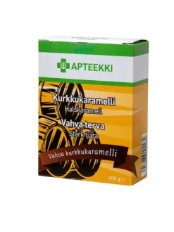 APTEEKKI Kurkkukaramelli vahva terva