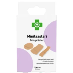 APTEEKKI Minilaastari lajitelma 20 kpl/rasia