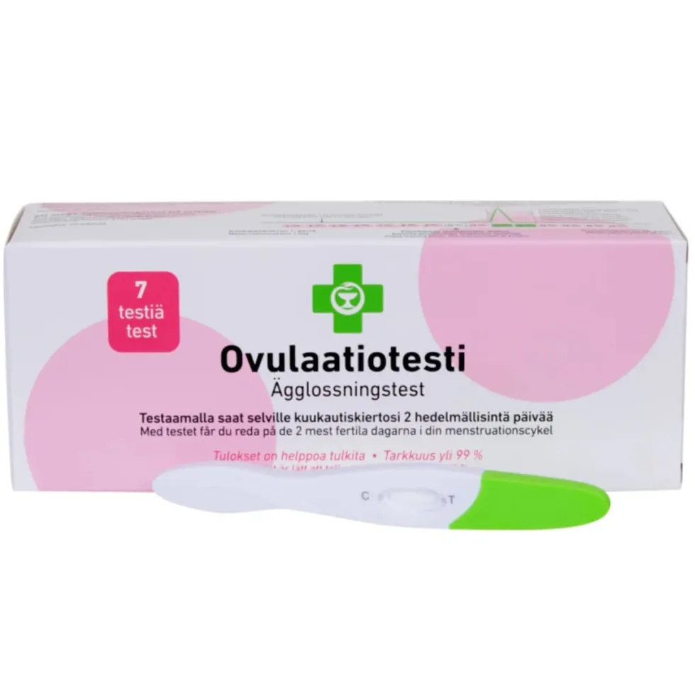 APTEEKKI Ovulaatiotesti 7 kpl