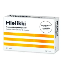 APTEQ Mielikki Imeskeltävä yskänpastilli 24 kpl