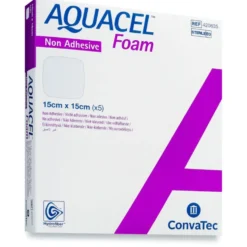 AQUACEL Foam Non Adhesive 15 cm x 15 cm ei-kiinnittyvä vaahtosidos