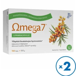 Aromtech Omega7 Kaksoistyrniöljy 2x150 kaps