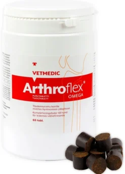 ARTHROFLEX Omega purutabletti täydennysrehu koirille 60 kpl