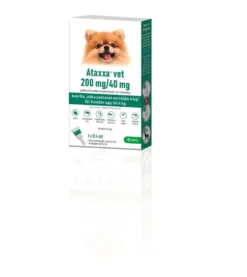 ATAXXA VET 40 mg/200 mg paikallisvaleluliuos enintään 4 kg painaville koirille