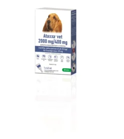 ATAXXA VET 400 mg/2000 mg paikallisvaleluliuos koirille yli 25 kg