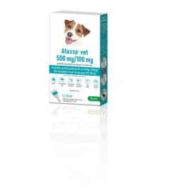 ATAXXA VET 100 mg/500 mg paikallisvaleluliuos koirille yli 4 kg-10 kg