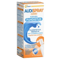 AUDISPRAY Junior korvien puhdistus 25 ml