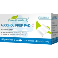 AVANTI Medical ihonpuhdistuslappu 2krs 100 kpl