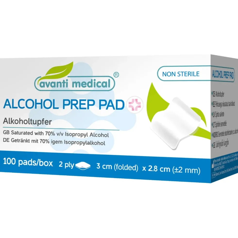 AVANTI Medical ihonpuhdistuslappu 2krs 100 kpl
