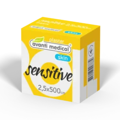 AVANTI Medical ruskea kuituteippi 2,5 cm x 500 cm