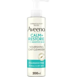 Aveeno Calm + Restore Nourishing Oat Cleanser 200 ml