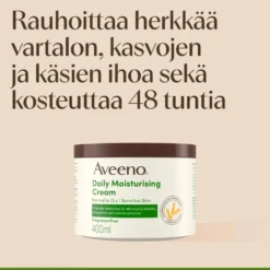 Aveeno Daily Moisturising Cream kosteusvoide 400 ml