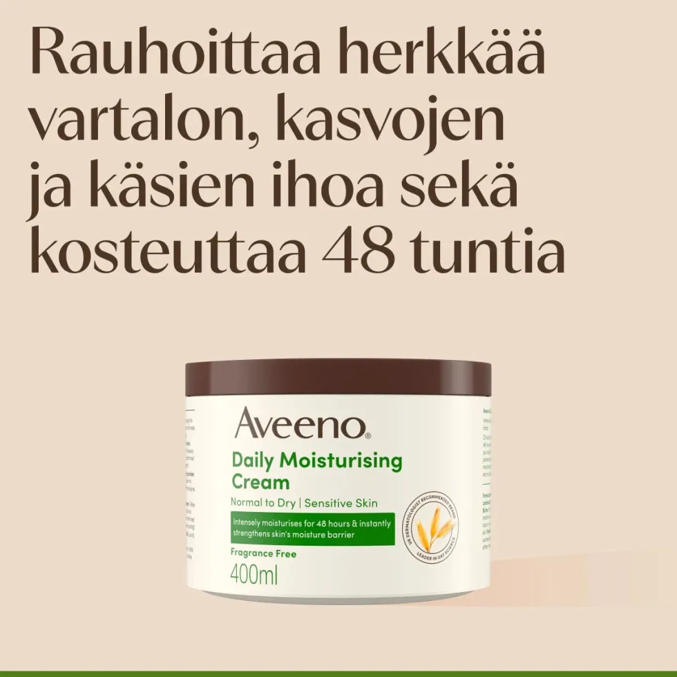 Aveeno Daily Moisturising Cream kosteusvoide 400 ml