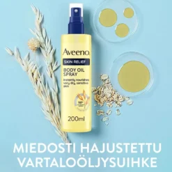 AVEENO Skin Relief Body Oil Spray vartalosuihke 200 ml