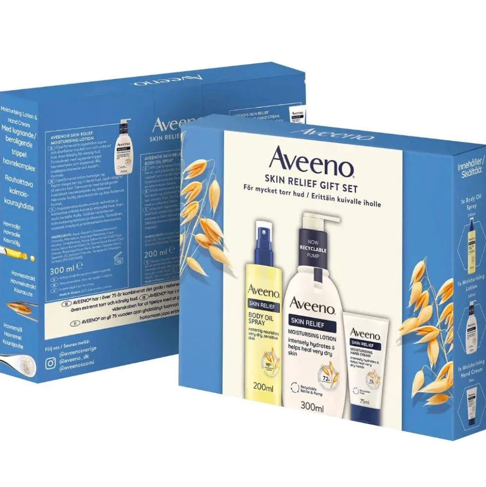 AVEENO Skin Relief lahjapakkaus