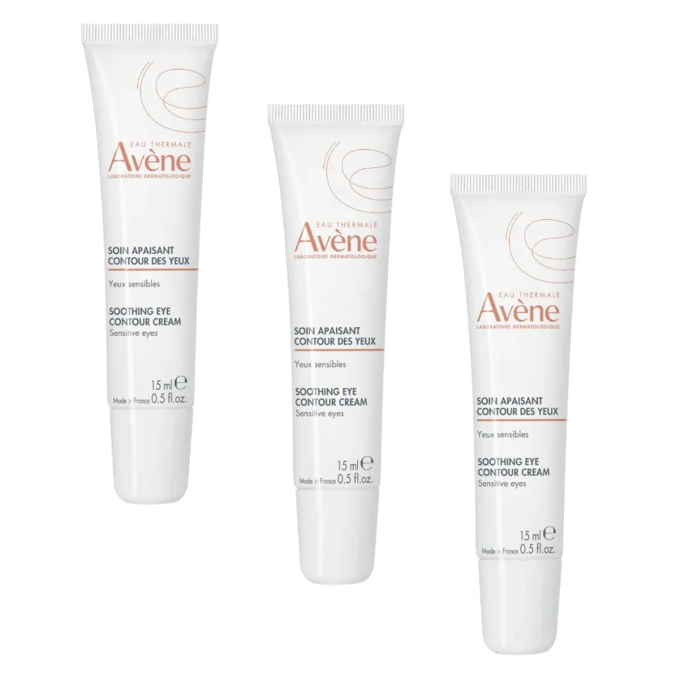 Avene Soothing Eye Contour cream 3x15 ml