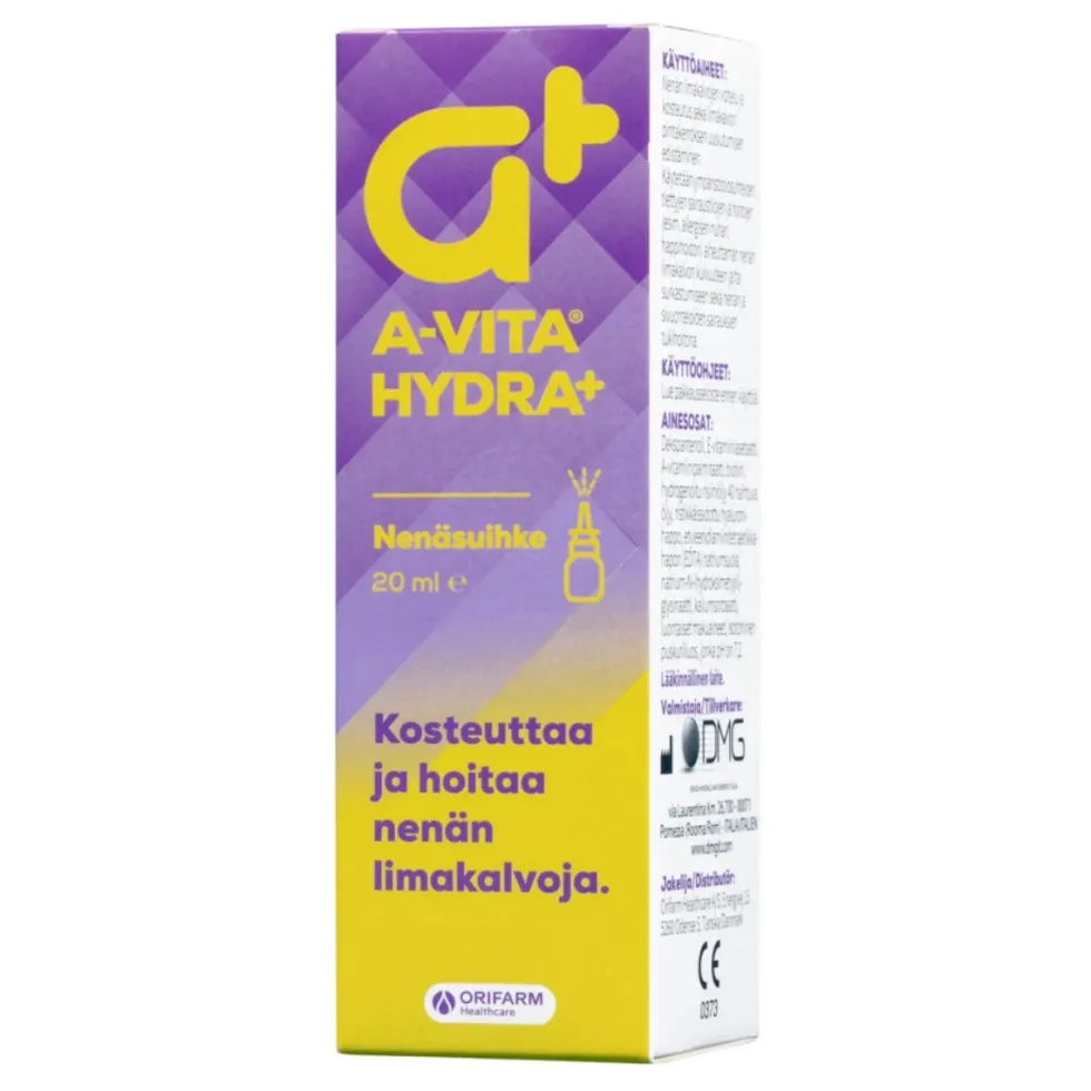 A-VITA Hydra+ kosteuttava nenäsuihke 20 ml