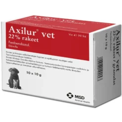 AXILUR 220 mg/g vet rakeet 10x10 g