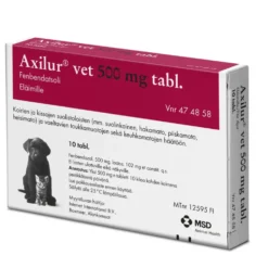 AXILUR 500 mg vet tabletti 10 fol