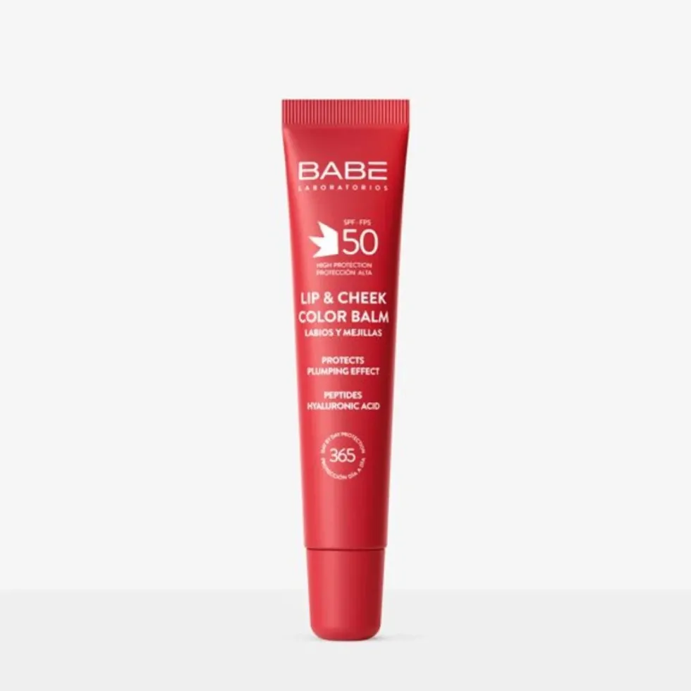 BABE Lip & Cheek Color Balm SPF 50 Punainen 20 ml