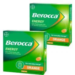 BEROCCA Energy Orange poretabletti 2x60 kpl