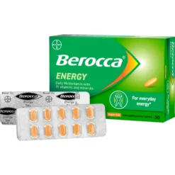BEROCCA Energy tabletti 30 kpl