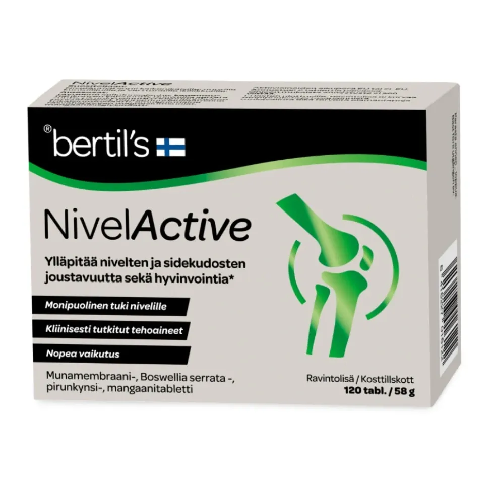 BERTILS NivelActive tabletti 120 kpl